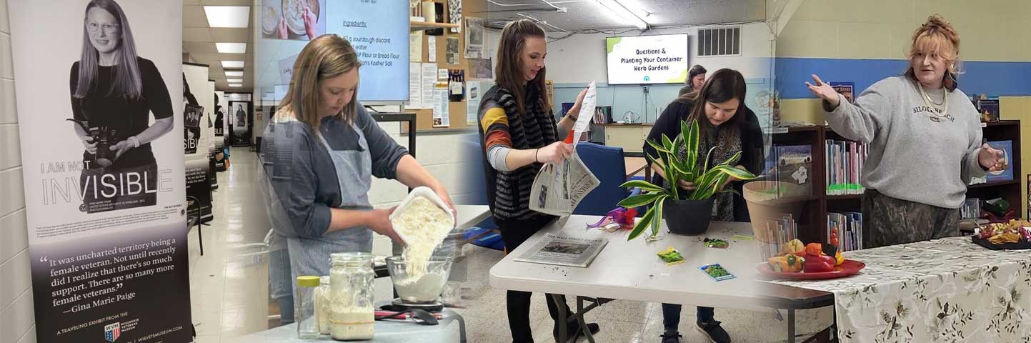Collection of Images of Past Library Events for Adults