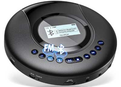 Portable-CD-Reserve Zoomed in view of a portable cd player