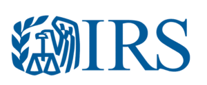 Blue IRS Eagle Logo